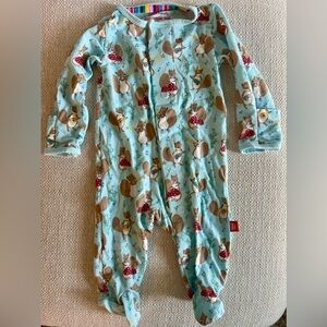 NB Magnetic Me unisex footie pajamas
